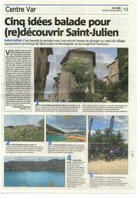 Cinq idées de balades pour (re)découvrir Saint-Julien