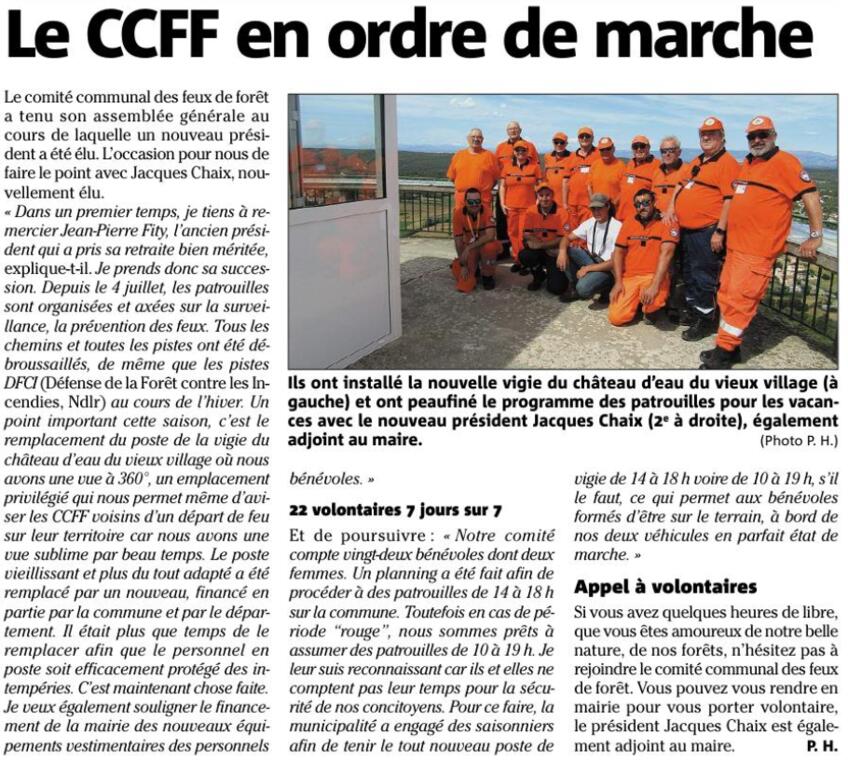 Le CCFF 