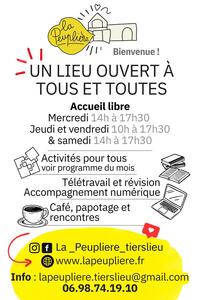Accueil peuplière Accueil peuplière